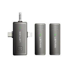 Lenyes LM202 كابل 3 في 1 | Type-C & Lightning & 3.5mm