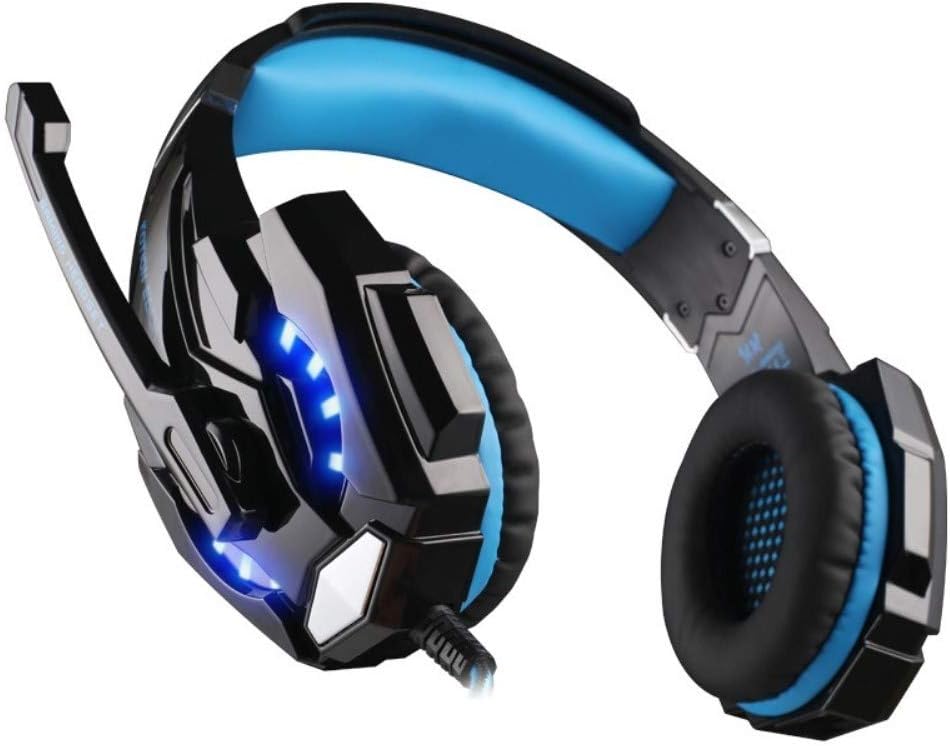 سماعة ألعاب لاسلكية مع مايكروفون - KOTION EACH G9000PRO Wireless Gaming Headset - RGB - Black