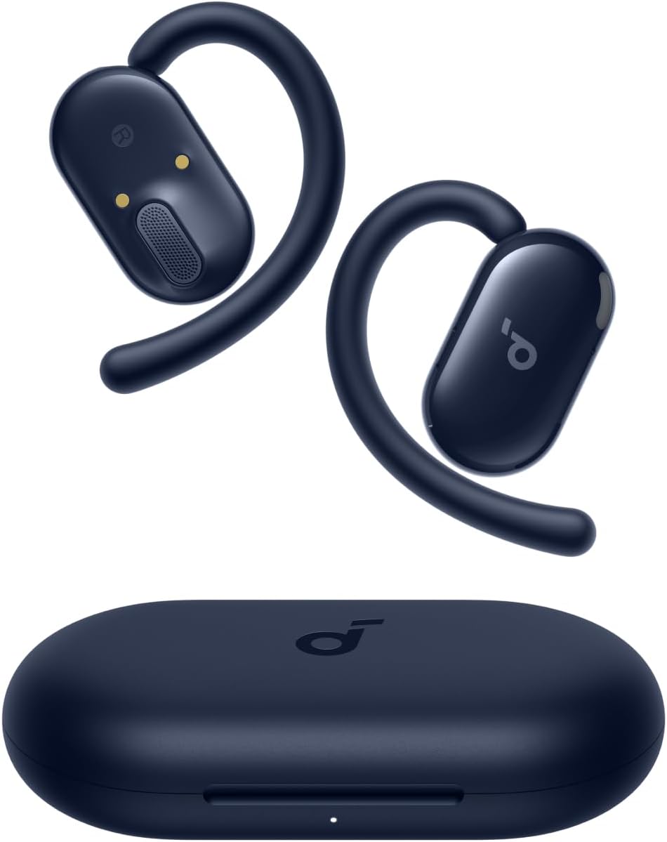 سماعات انكر ساوندكور V20i اللاسلكية بتصميم الاذن المفتوحة تشغيل حتى 36 ساعة | Anker Soundcore V20i by Anker Open-Ear Wireless Headphones, 36H Playtime