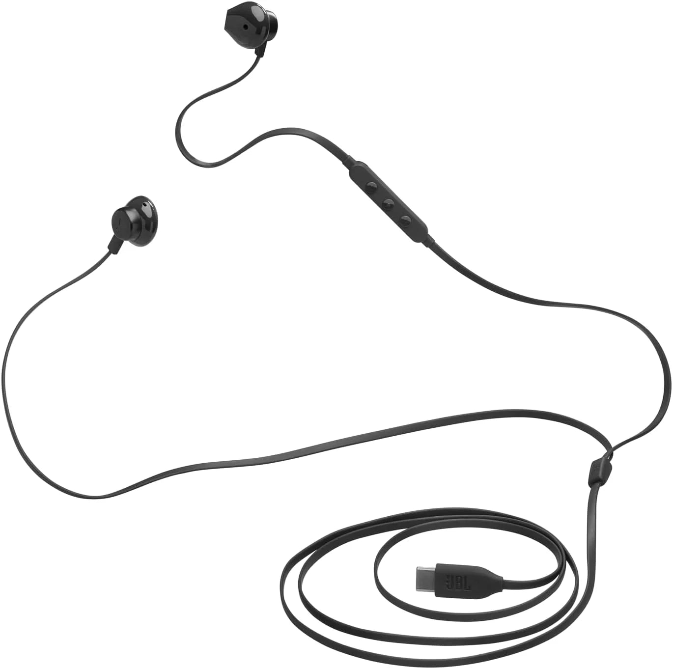 سماعات جي بي ال Tune 305C السلكية عالية الدقة بمنفذ تايب سي | JBL Tune 305C Wired In-Ear Type-C Hi-Res Headphones