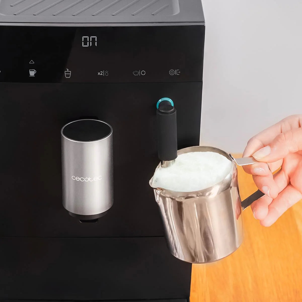 ماكينة قهوة أوتوماتيكية Cecotec Cremmaet Compact Steam مع مطحنة 19 بار | Cecotec Cremmaet Compact Steam Super Automatic Coffee Machine with Grinder 19 Bar
