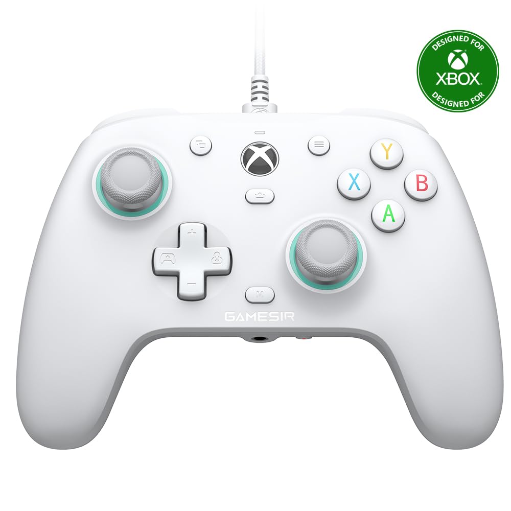 يد تحكم جيم سير G7 SE لإكس بوكس - أبيض + شهر جيم باس مجاناً | GameSir G7 SE Xbox Joystick - White + 1 Month Game Pass