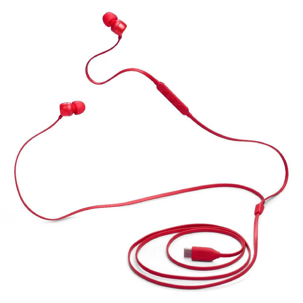 سماعات جي بي ال T310C السلكية بمنفذ يو اس بي سي وجودة صوت عالية | JBL T310C USB-C Wired Earphones with High-Quality Sound