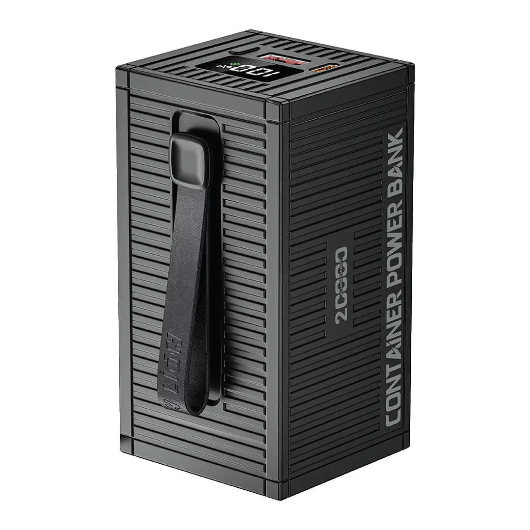 Green Lion Container 20000mAh Power Bank Black GNCOTPXPB10BK - Main