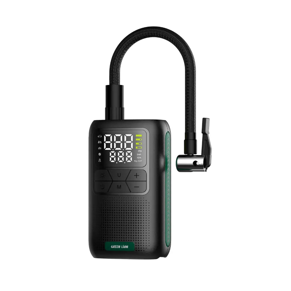 Green Lion GL-A4 Tire Inflator 150 PSI Black GNGLA4TINFBK - Main