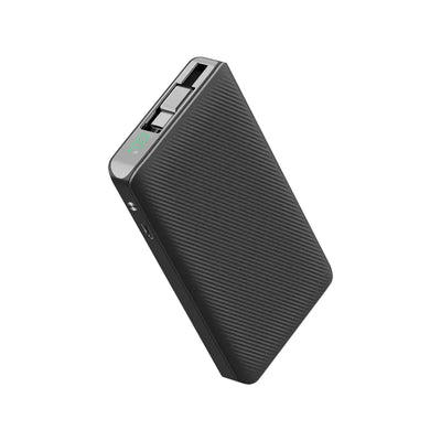 Powerology 10000mAh Retractable Cable Power Bank