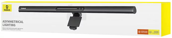 Baseus i-Wok 3 Lamp for Monitor Black - إضاءة مغناطيسية للشاشة أسود