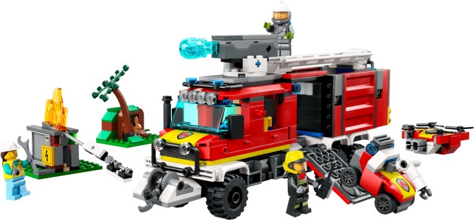 LEGO City Fire Command Truck 60374 - set image
