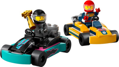 LEGO City Go-Karts and Race Drivers 60400 - set image
