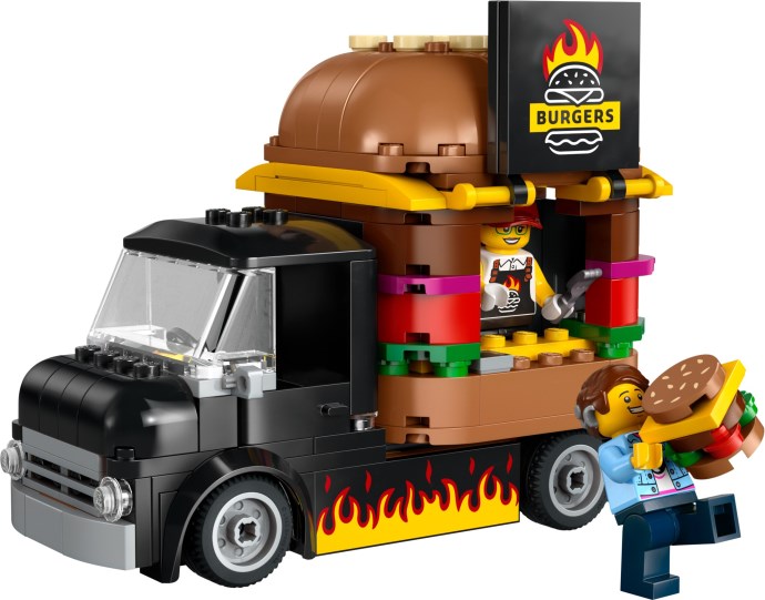 LEGO City Burger Truck 60404 - set image