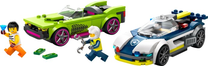 LEGO City Police Car and Muscle Car Chase 60415 - set image