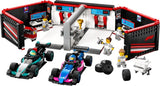ليغو سيتي مرآب فورمولا 1 وسيارتا مرسيدس-AMG وألبين | LEGO City F1® Garage & Mercedes-AMG & Alpine Cars 60444