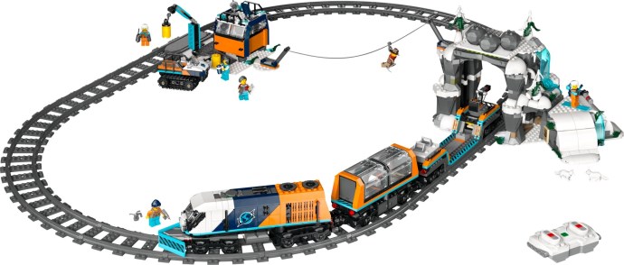 LEGO City Explorers' Arctic Polar Express Train 60470 - set image