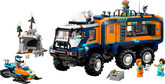 LEGO City Arctic Explorer Science Lab Truck 60471 - set image