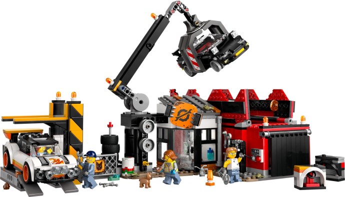 LEGO City Scrapyard with Cars 60472 - set image