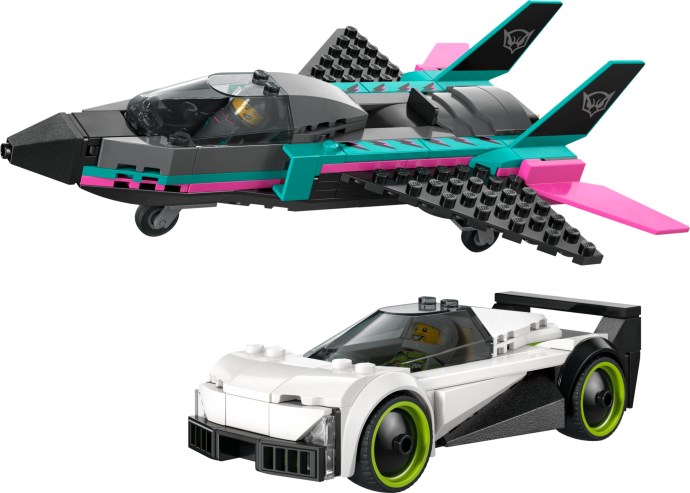 LEGO City Jet vs. Car 60489 - set image