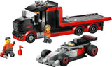 ليغو سيتي شاحنة عرض F1 مع سيارة أودي | LEGO City F1® Display Truck with Audi F1® Race Car 60493