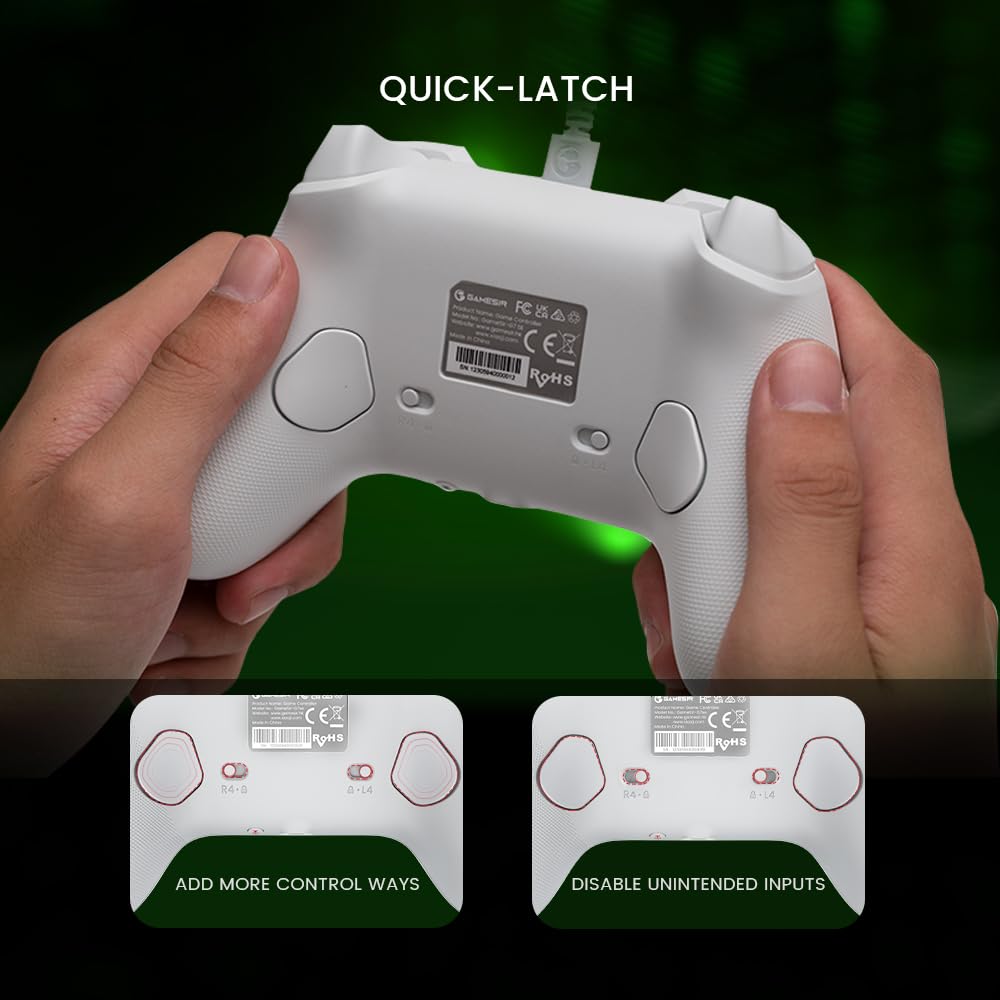 يد تحكم جيم سير G7 SE لإكس بوكس - أبيض + شهر جيم باس مجاناً | GameSir G7 SE Xbox Joystick - White + 1 Month Game Pass