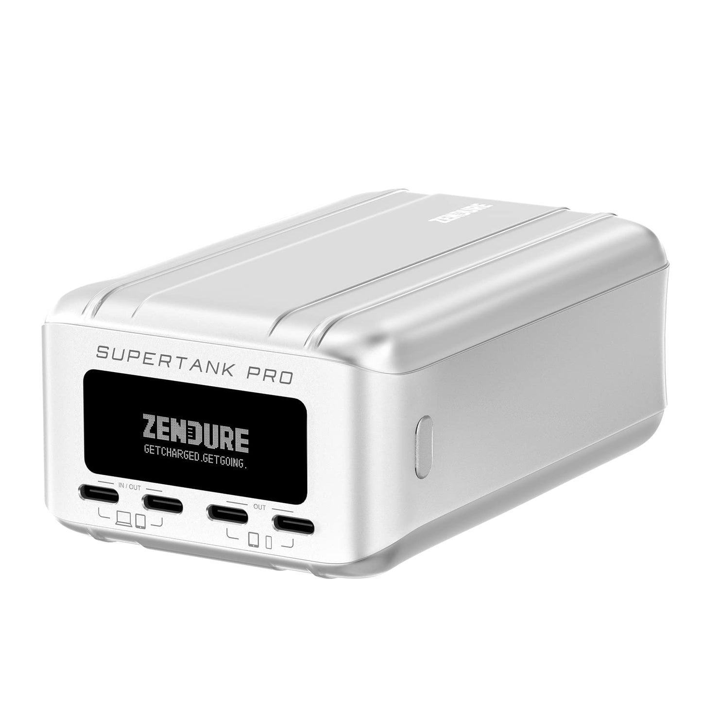 Şarjêra Laptopê ya Veguhêzbar a Zendure 100W PD 26800mAh Powerbank bi 4 Portên USB-C, 1 Adapter USB-A