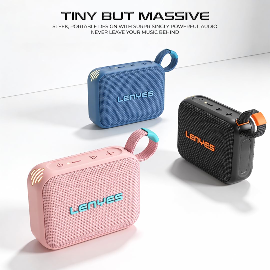 مكبر صوت لاسلكي محمول لينيس S216 | LENYES S216 Portable Wireless Bluetooth Speaker