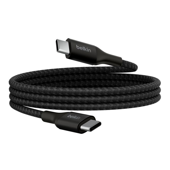 كيبل بيلكن BoostCharge سريع الشحن تايب سي بقدرة 240 واط | Belkin BoostCharge USB-C to USB-C Cable 240W