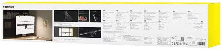 Baseus i-Wok 3 Lamp for Monitor Black - إضاءة مغناطيسية للشاشة أسود