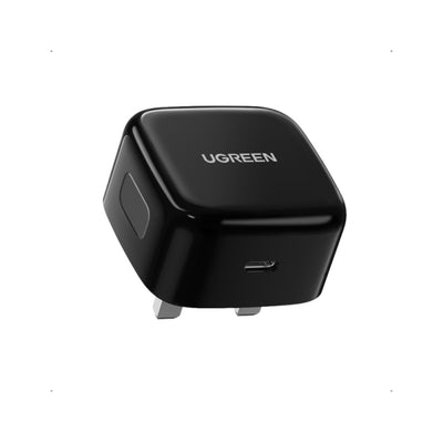 شاحن Ugreen USB-C 20W أسود | Ugreen USB-C 20W PD Charger BLACK