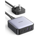 شاحن مكتبي يوجرين نيكسود GaN 65 واط 4 منافذ للابتوب والهواتف | UGREEN USB C Charger 65W Plug GaN Fast Desktop Charger Nexode 4-Port