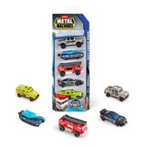 زورو ميتال ماشينز مجموعة سيتي فورس 5 سيارات | ZURU Metal Machines City Force 5-Car Pack 6767