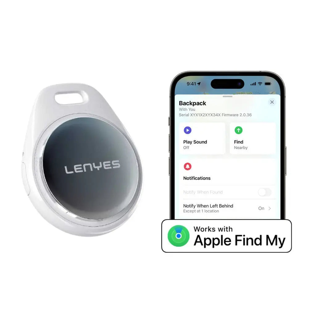 جهاز تتبع لاسلكي LENYES TX04 ذكي لمنع الضياع وتتبع المفاتيح والمقتنيات | LENYES TX04 Wireless Smart Anti-Lost Tracker Keys Finder