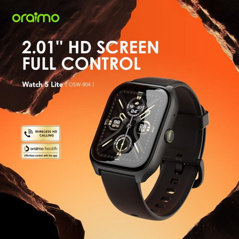 ساعة أورايمو Watch 5 Lite الذكية | Oraimo Smart Watch 5 Lite