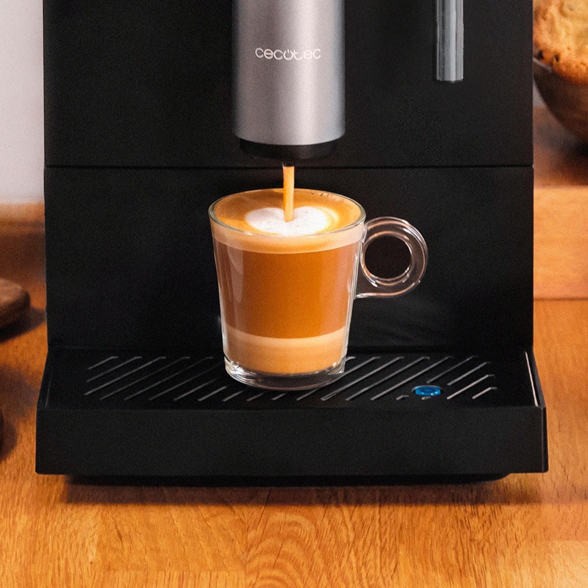 ماكينة قهوة أوتوماتيكية Cecotec Cremmaet Compact Steam مع مطحنة 19 بار | Cecotec Cremmaet Compact Steam Super Automatic Coffee Machine with Grinder 19 Bar