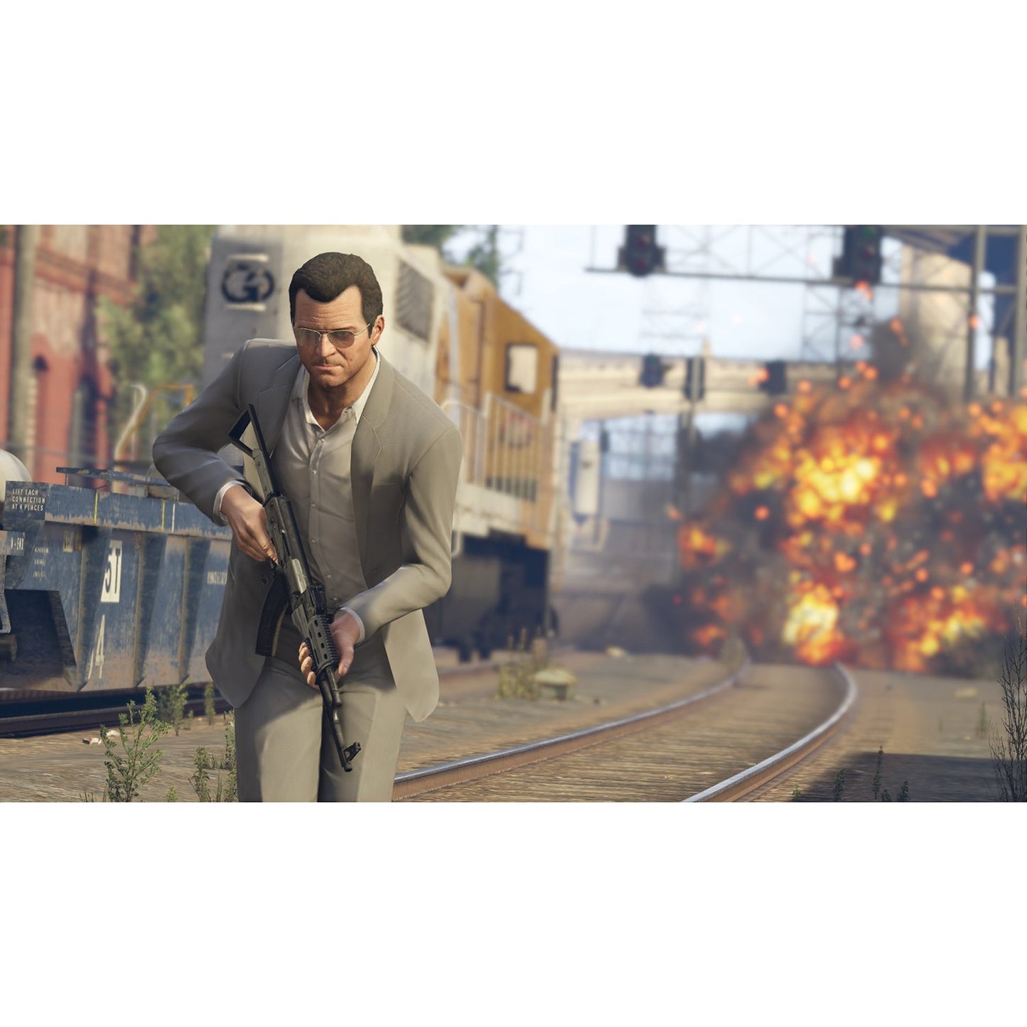 لعبة بلايستيشن 4 - PS4 Game - GTA V Grand Theft Auto V