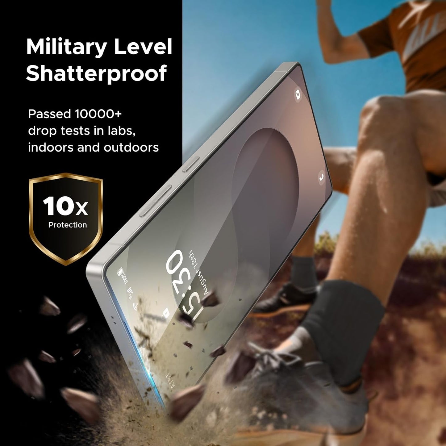 UGREEN HD Screen Protector with Installation Frame for Samsung Galaxy S25 2-Pack | حماية شاشة UGREEN لسامسونج جالاكسي S25 عبوتين