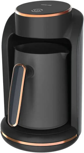 Green Lion Mazaj Turkish Coffee Maker 600W 250mL Up to 5 Cups – Black | ماكينة قهوة تركية جرين لايون مازاج 600 وات 250مل حتى 5 أكواب أسود