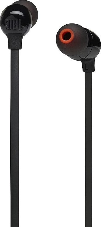 Guhguhkên Di Guh De yên Bêtêl JBL Tune 125BT: Dengê Basê Zelal, Bluetooth 5.0, Dengê Bênavber, Jîyana Bateriyê ya 16 Saetan, Kabloya Magnetîk, Kontrola Ji dûr ve ya 3-Bişkokî bi Mîkrofonê