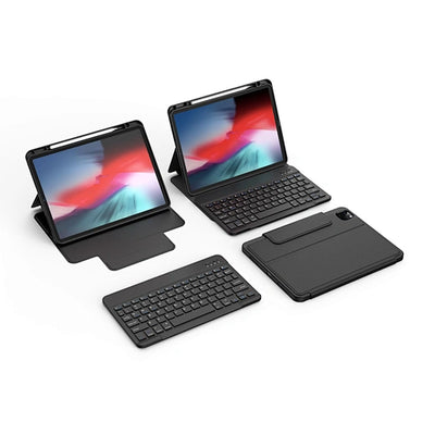 حافظة آيباد مع لوحة مفاتيح 10.9 إنش 2في1 واقية ومقاومة للماء | Protective Keyboard Case for iPad 10.9 2-in-1 Waterproof