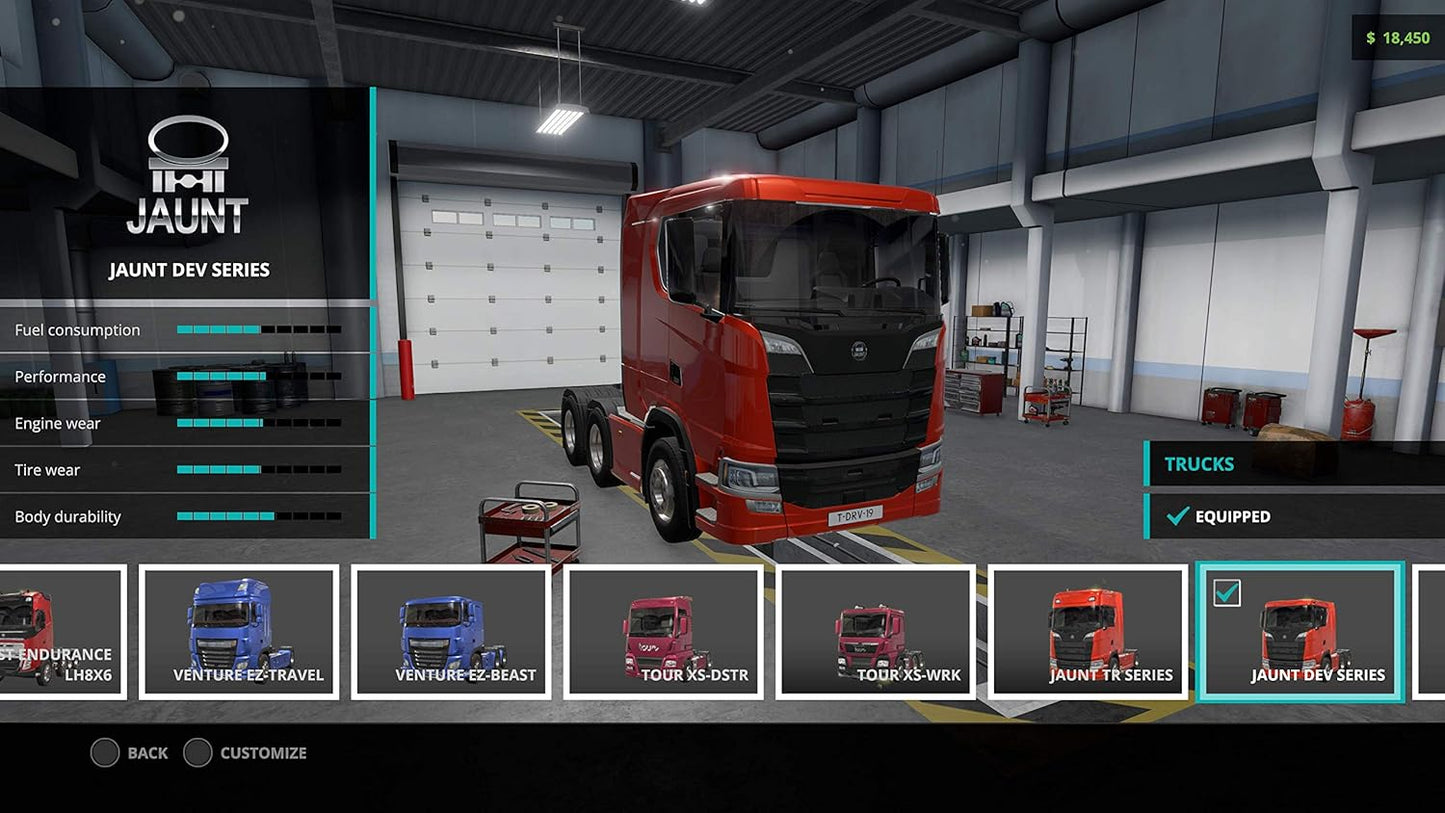 لعبة سائق الشاحنة - Sony Truck Driver - PS4 Game