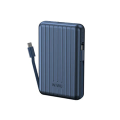 WiWU Truck Series Magnetic Wireless Power Bank 10000mAh - باور بانك WiWU Truck Series 10000mAh مغناطيسي لاسلكي سريع الشحن