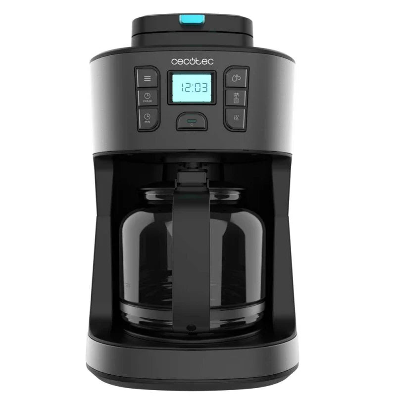 صانعة قهوة سيكوتيك 66 Digital مع مطحنة مدمجة وسعة 1.8 لتر | Cecotec 66 Digital Coffee Maker with Grinder 1.8L Programmable Coffee Machine