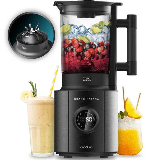 خلاط Cecotec Grand Katana 3986 بقوة 2700 واط لتكسير الثلج وأداء عالي | Cecotec Grand Katana 3986 Blender 2700W Powerful Ice Crushing Performance