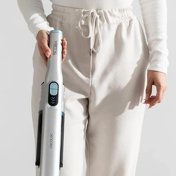 مكنسة يدوية لاسلكية Cecotec Scoba 2100 Jalisco 8403 فضي بخاصية الشفط القوي | Cecotec Scoba 2100 Jalisco 8403 Handheld Cordless Vacuum Cleaner Silver