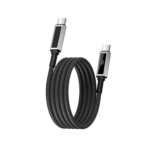 WiWU Warriors Link 100W كابل مغناطيسي معزز بألياف Kevlar Wi-C079 USB-C 1.2م