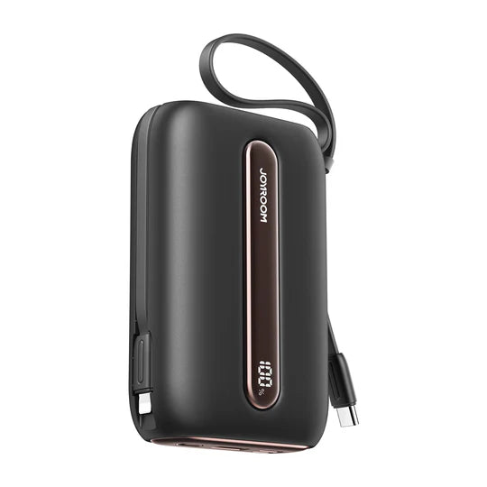 JOYROOM JR-L012 Plus Colorful Series 22.5W mini Power Bank with Dual Cables 20000mAh - ميني باور بانك بسعة 20000ميلي أمبير وبقدرة 22.5واط مع كابلين من جويروم