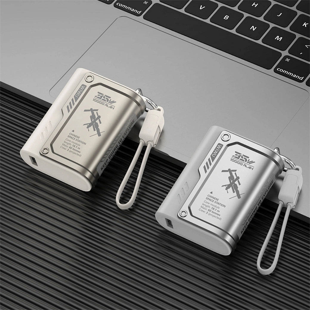 Bankeya Hêzê ya WiWU Shield WI-P026 10,000mAh bi Şarjkirina Bilez a 22.5W | Seriya WiWU Shield Wi-P026 Bankeya Hêzê ya 10000mAh 22.5W Şarjkirina Bilez