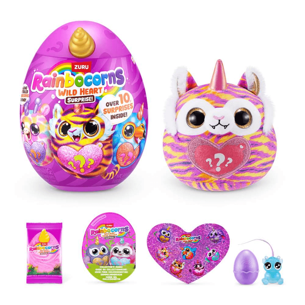 زورو رينبوكورنز وايلد هارت مفاجأة | ZURU Rainbocorns Wild Heart Surprise 92129