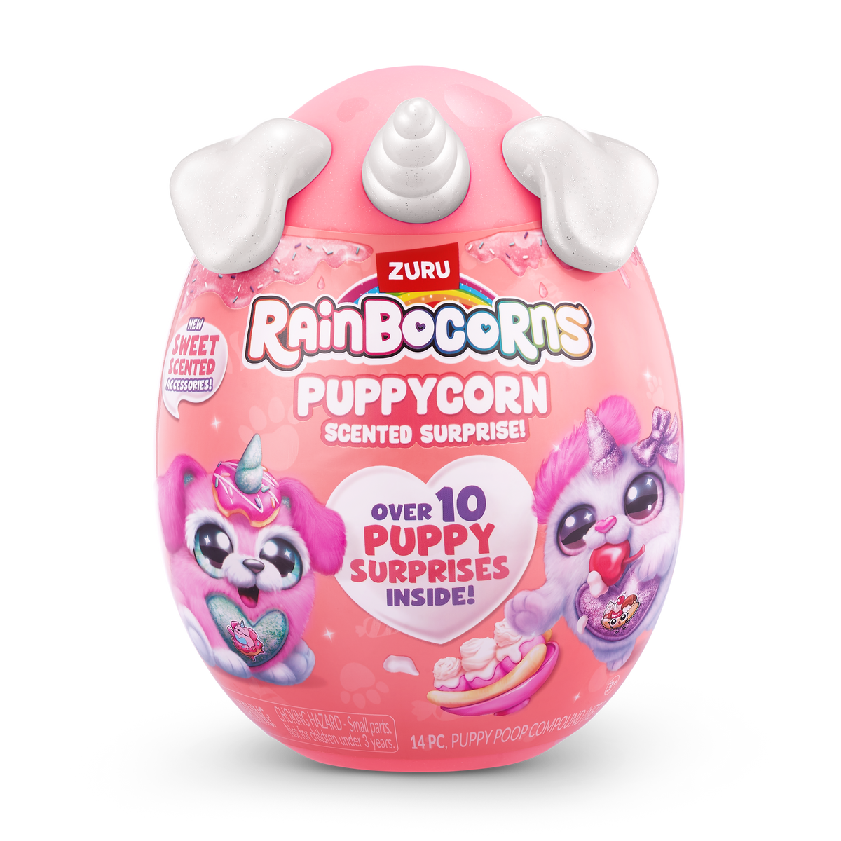 زورو رينبوكورنز بابي كورن مفاجأة معطرة السلسلة 8 | ZURU Rainbocorns Puppycorn Scent Surprise Series 8