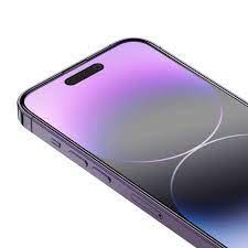 Green Lion 9H Purple Protection Matte Glass for iPhone 14 Pro - Purple | واقي شاشة جرين ليون 9H حماية بنفسجية مطفي لآيفون 14 برو - بنفسجي