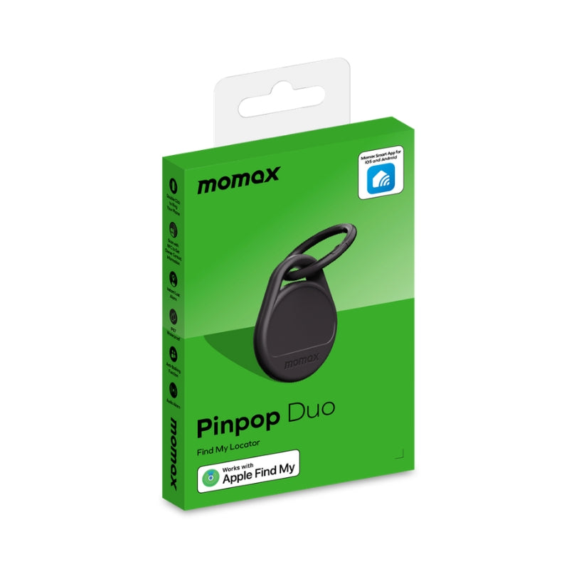 Momax Pinpop Duo Find My Tracker, heta 12 mehan batarya