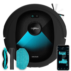 روبوت تنظيف Cecotec Conga 8490 Ultimate Ultra Power الذكي بقدرة شفط 7000 باسكال وتقنية الليزر | Cecotec Conga 8490 Ultimate Ultra Power Smart Robot Vacuum Cleaner
